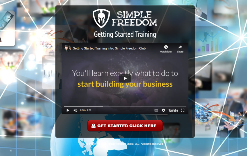 Simple Freedom Getting Started Training